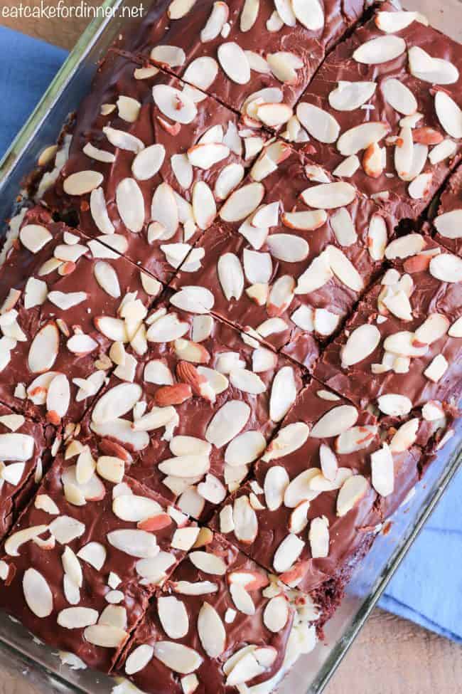 Almond Joy Poke Cake - 49