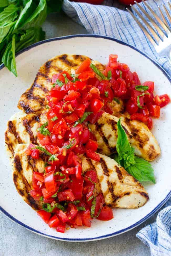 Grilled Citrus and Herb Chicken - 43