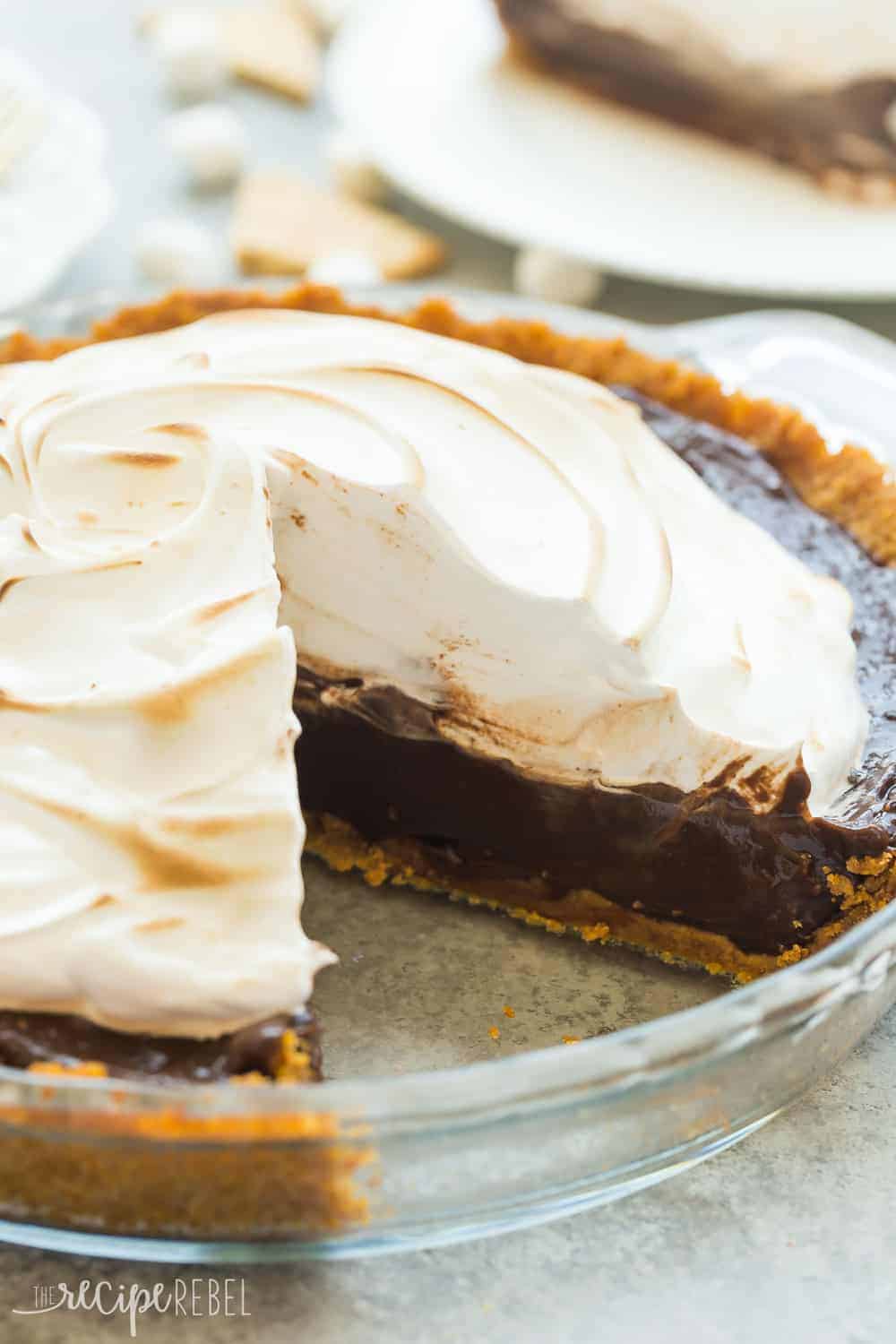No-Bake S'mores Pie Recipe