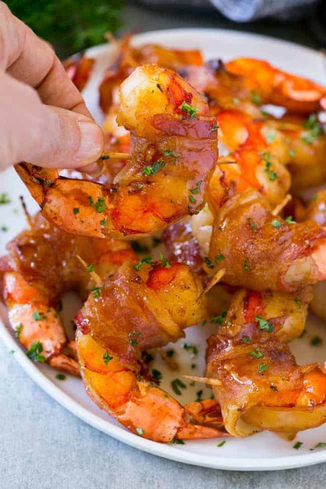 Sweet and Savory Bacon Wrapped Shrimp | Healthy Chicken ...