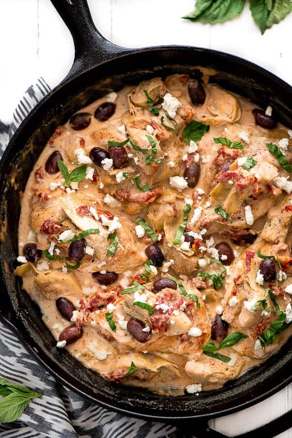 Creamy Mediterranean Chicken - 20