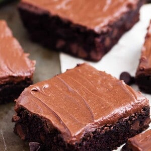 Double Chocolate Zucchini Brownies | The Recipe Critic