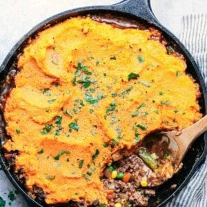 Skillet Sweet Potato Shepherds Pie - 29