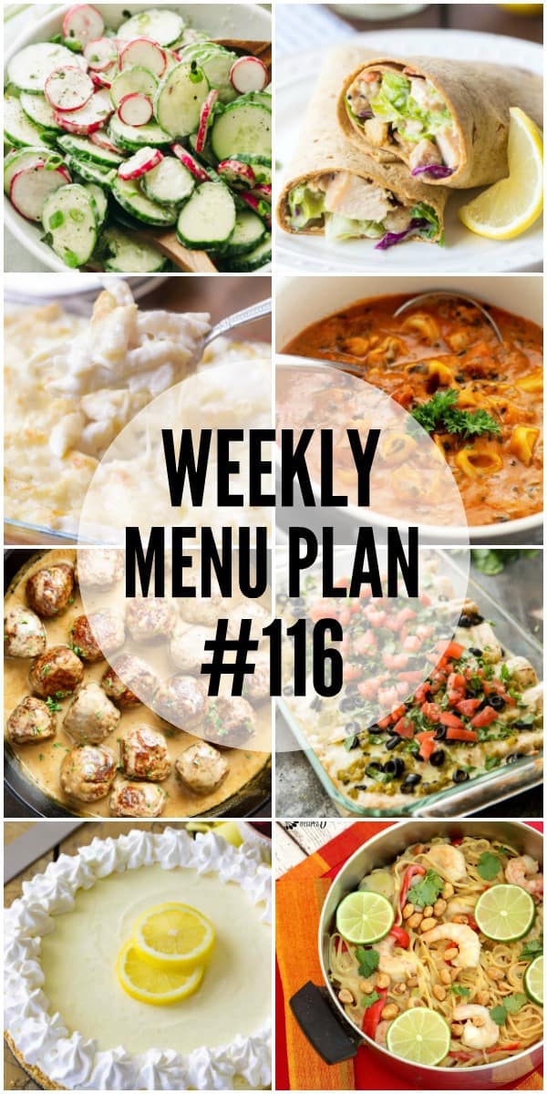 A delicious collection of dinner, side dish and dessert recipes to help you plan your weekly menu and make life easier for you!