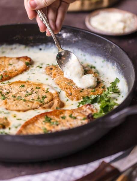 Creamy Parmesan Pork Chops The Recipe Critic