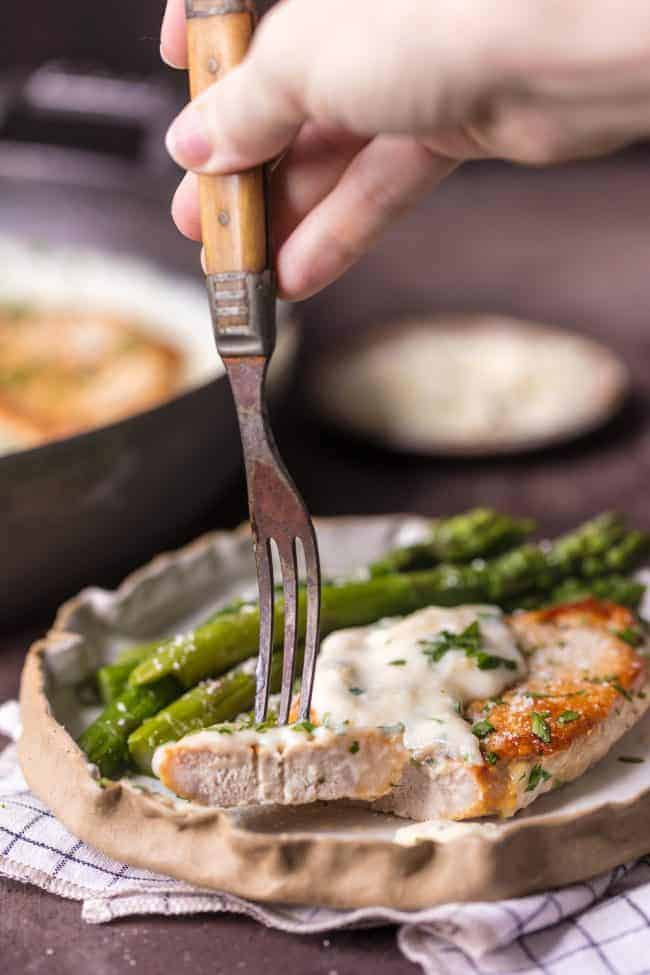 Creamy Parmesan Pork Chops - 17