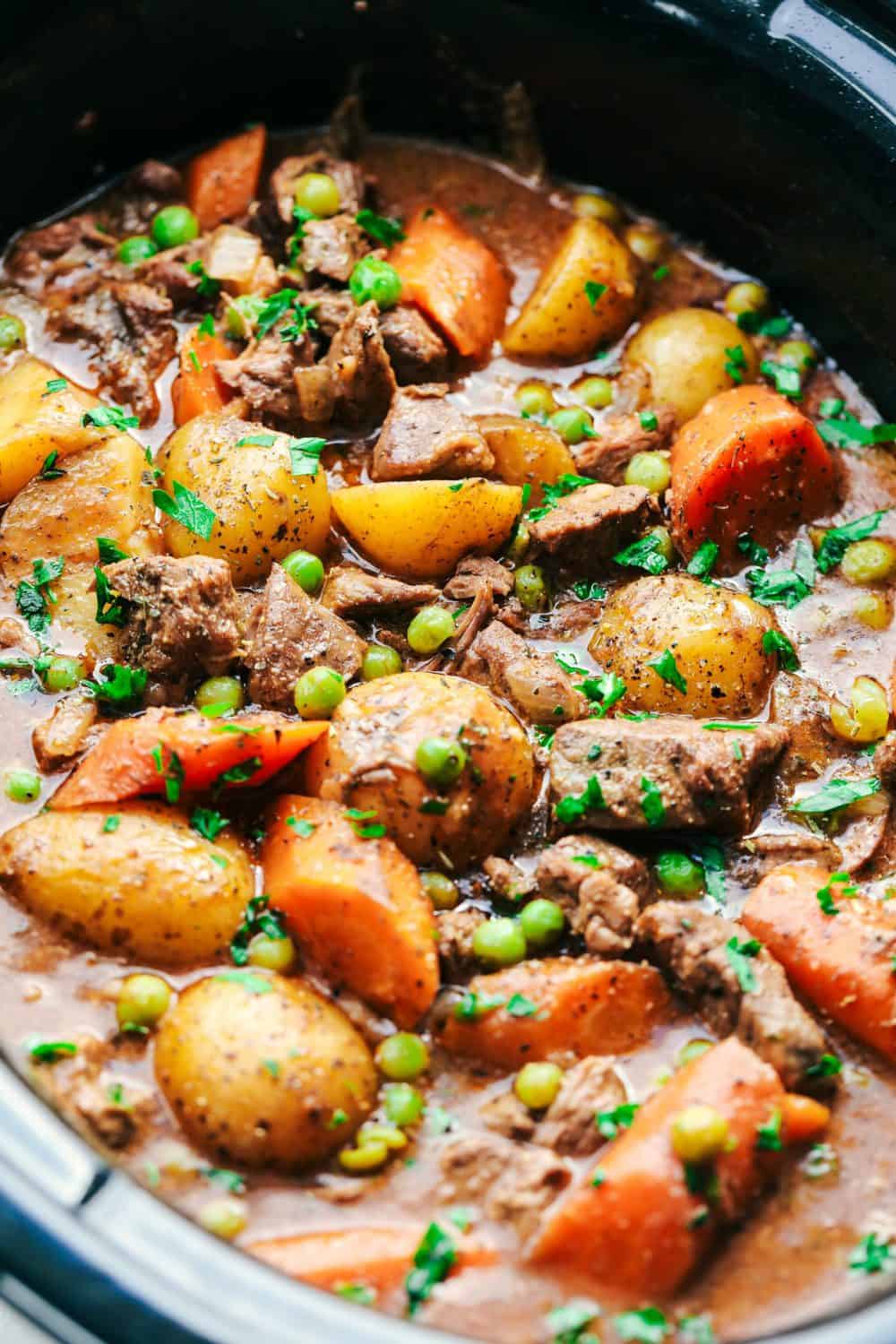 Best Ever Slow Cooker Beef Stew | The Recipe Critic