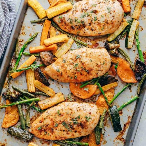 Sheet Pan Garlic Paprika Chicken and Veggies | The Recipe Critic