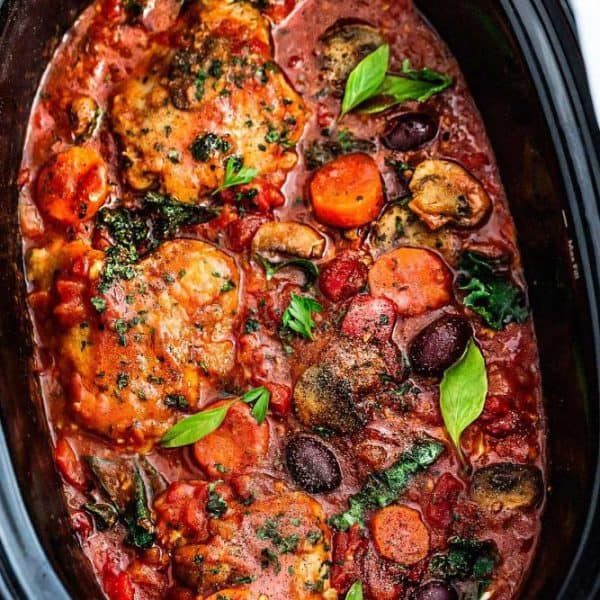 Slow Cooker Chicken Cacciatore | The Recipe Critic