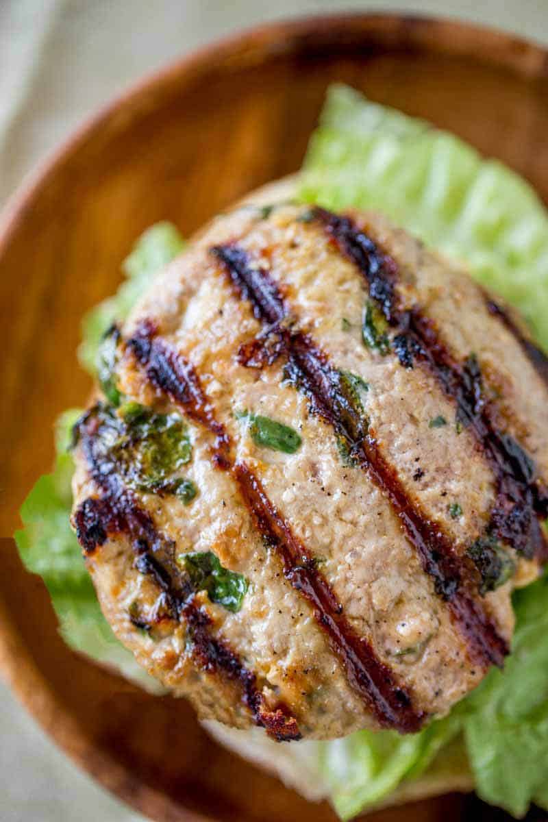 Spinach Feta Turkey Burgers - 27