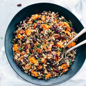 Cranberry Pecan Sweet Potato Wild Rice Pilaf - 96