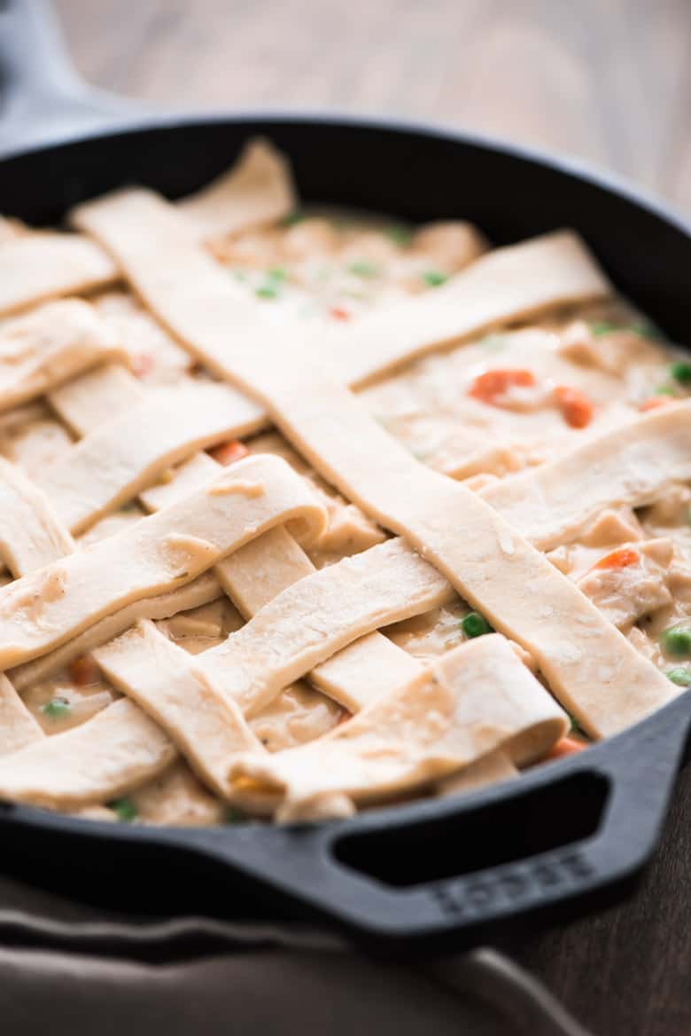 One Skillet Chicken Pot Pie - 36