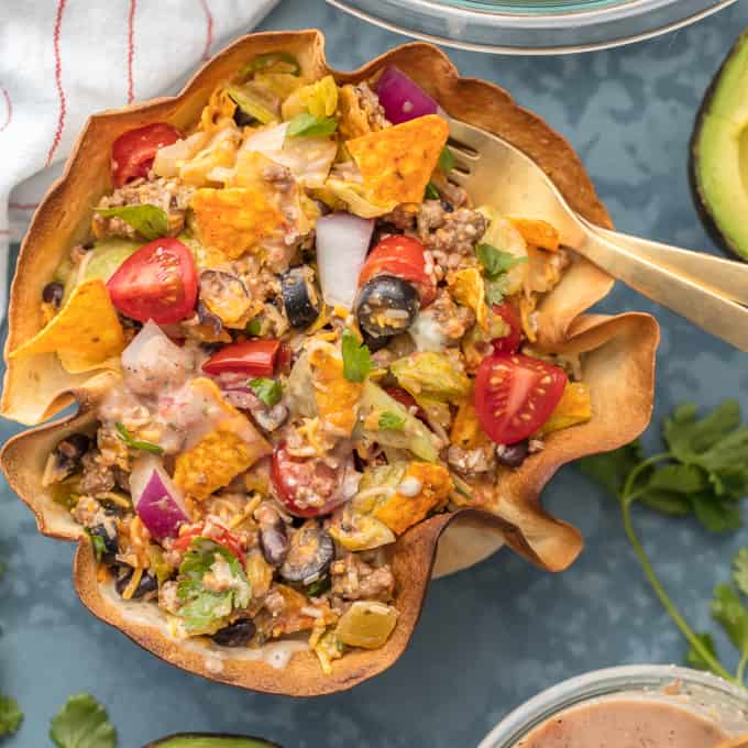 Creamy Taco Salad - 83