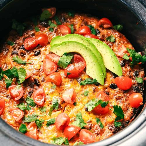 Slow Cooker Mexican Chorizo Egg Casserole | The Recipe Critic