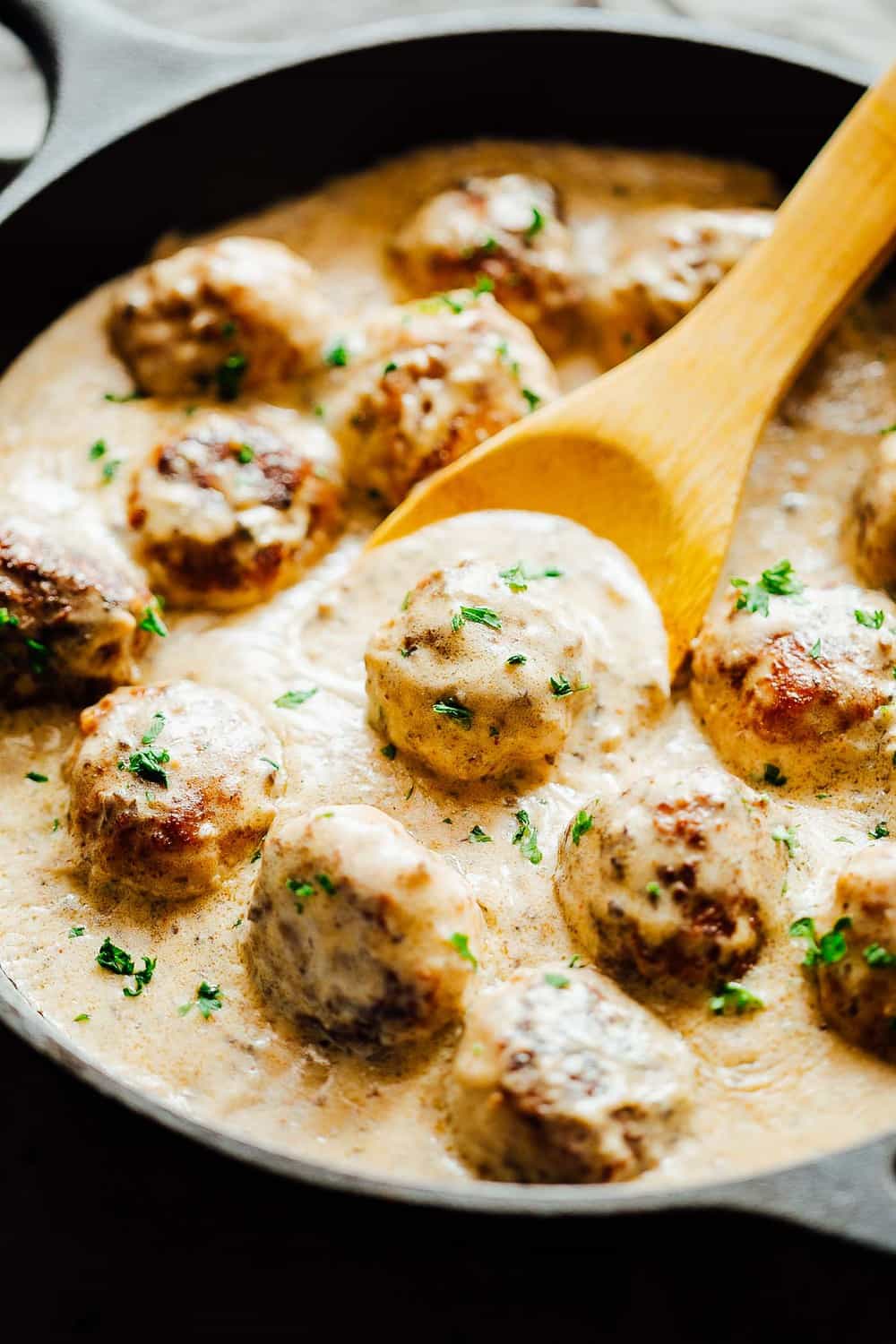 Creamy Cajun Chicken Meatballs - Healthy Chicken Recipes