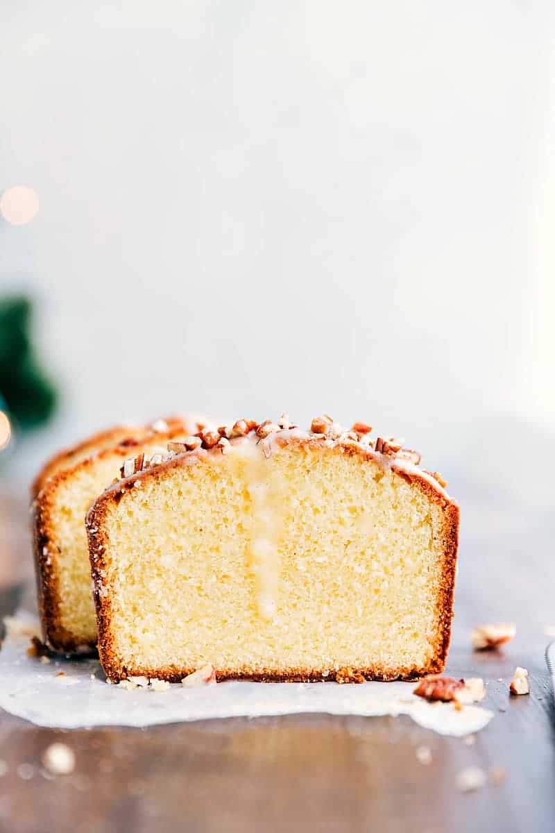 Glazed Eggnog Pound Cake - 94