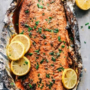 Garlic Brown Sugar Glazed Salmon (The Best Salmon Ever!) | The Recipe ...