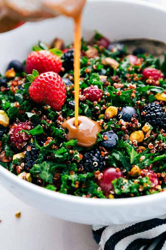 Berry Quinoa and Kale Salad - 58