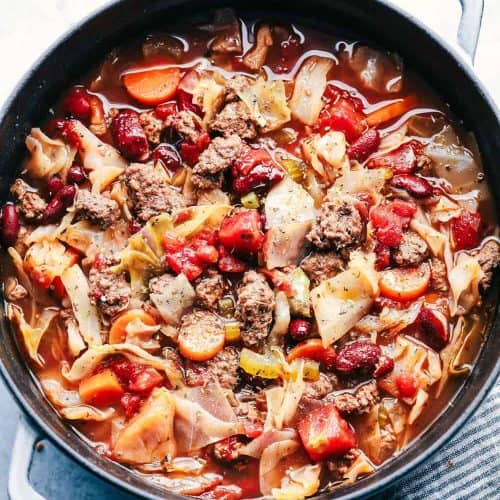 Best Ever Beef And Cabbage Soup The Recipe Critic