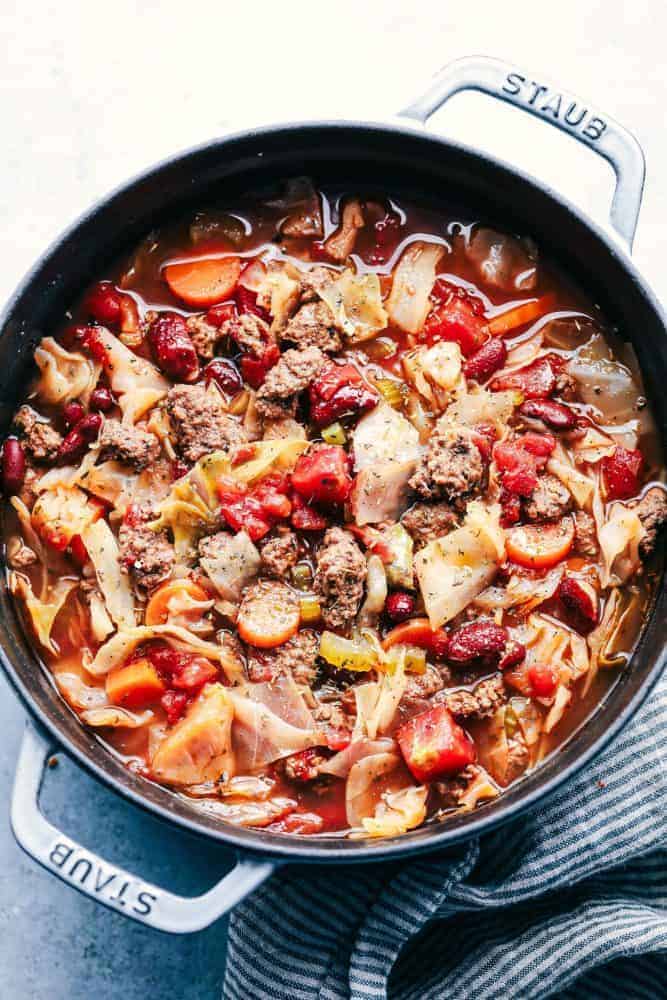 Best Ever Beef and Cabbage Soup The Recipe Critic