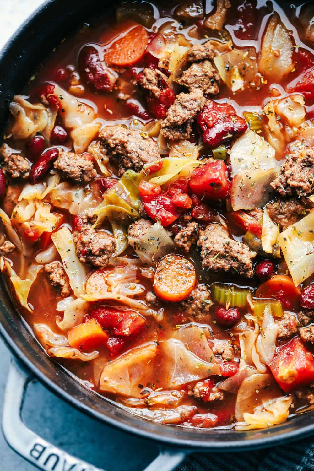 Vegetable Beef Soup With Cabbage Hot Sex Picture