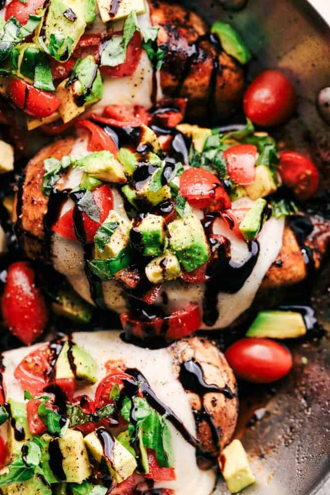 California Avocado Skillet Chicken