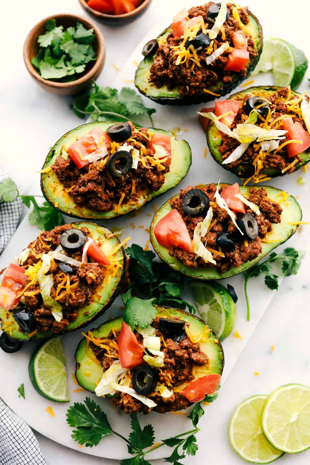 Low Carb Taco Stuffed Avocado Cups - Life Made Keto