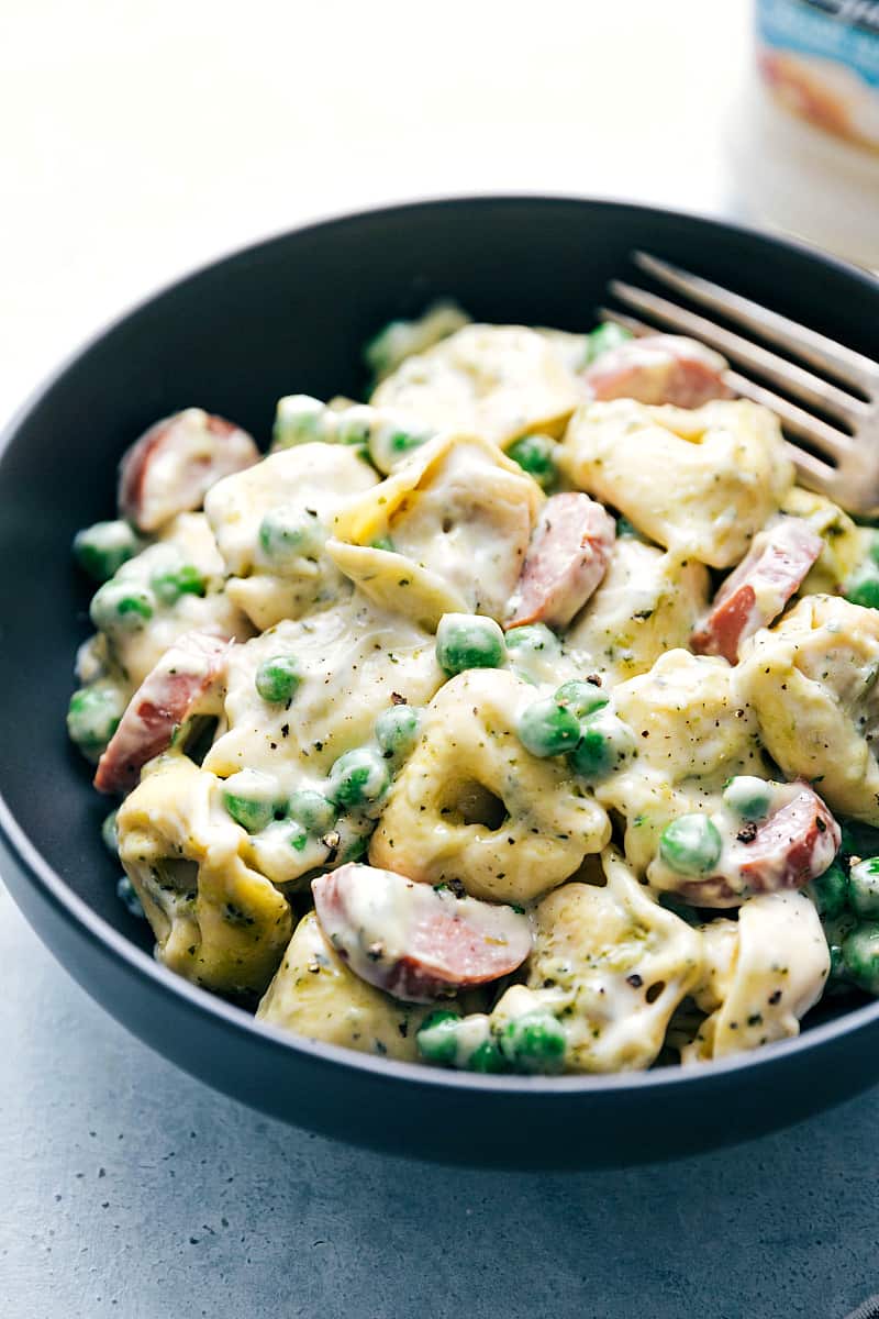 Alfredo Pesto Tortellini with Sausage - 25