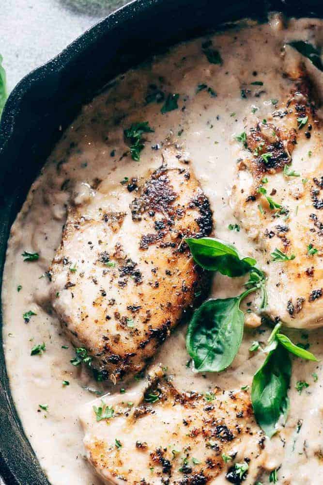 Easy Creamy Herb Chicken - 14