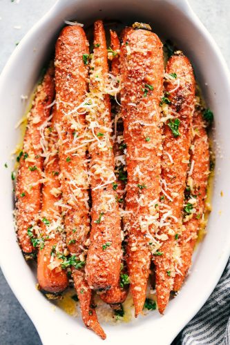 Garlic Butter Parmesan Carrots (The best carrots ever!) | The Recipe Critic