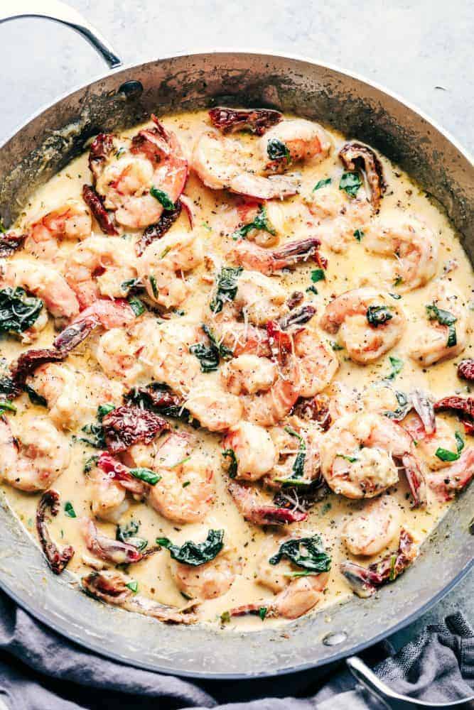 Creamy Tuscan Garlic Shrimp The Recipe Critic