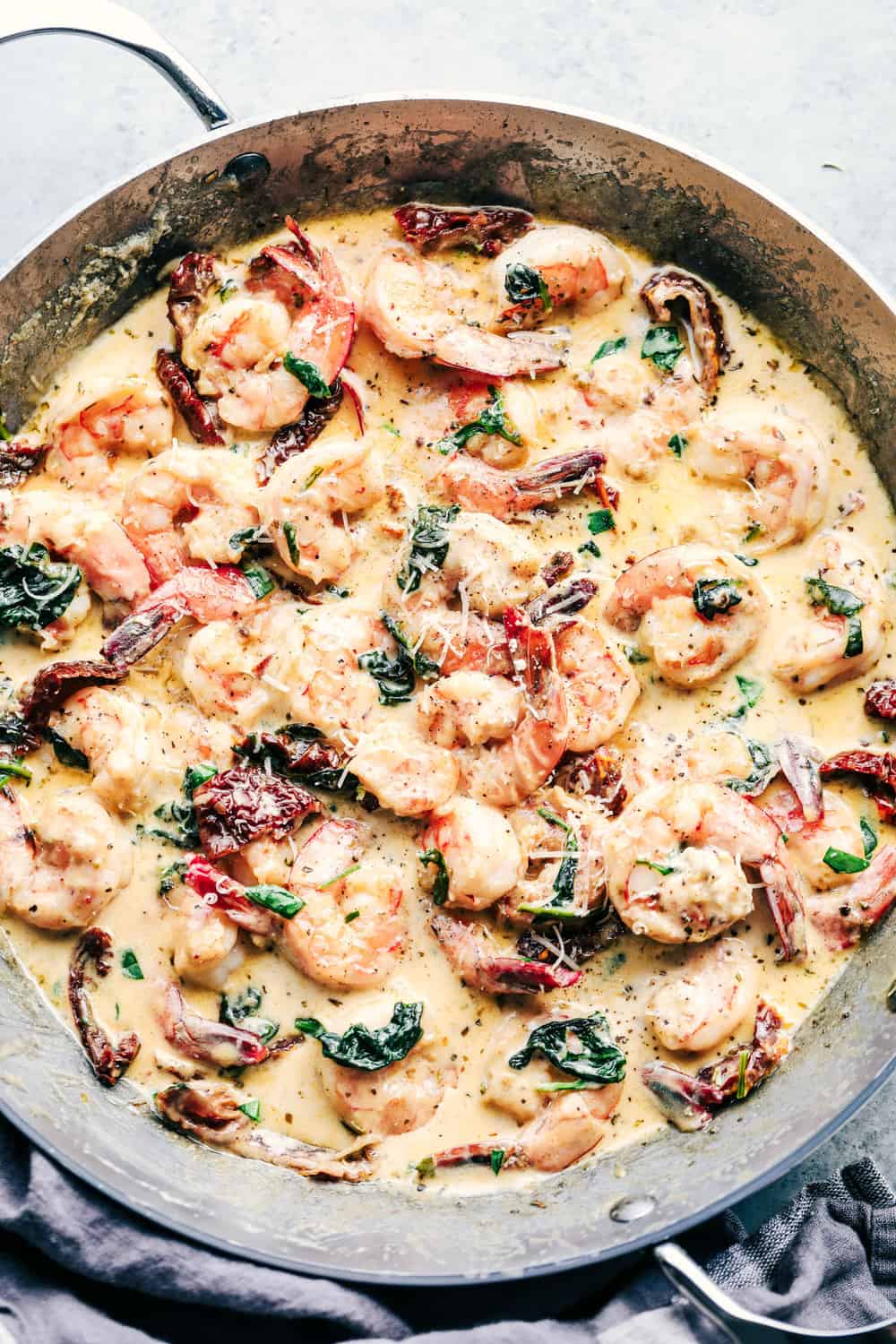 Creamy Tuscan Garlic Shrimp | The Recipe Critic