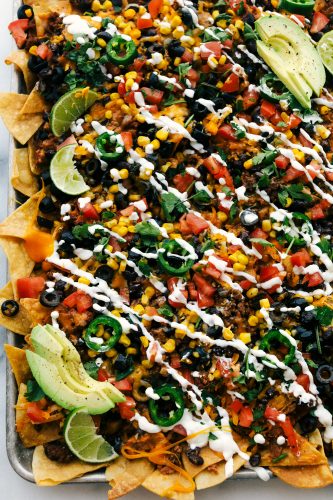 Oven Baked Sheet Pan Nachos Recipe | The Recipe Critic