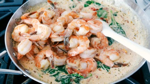 Creamy Tuscan Garlic Shrimp - 3