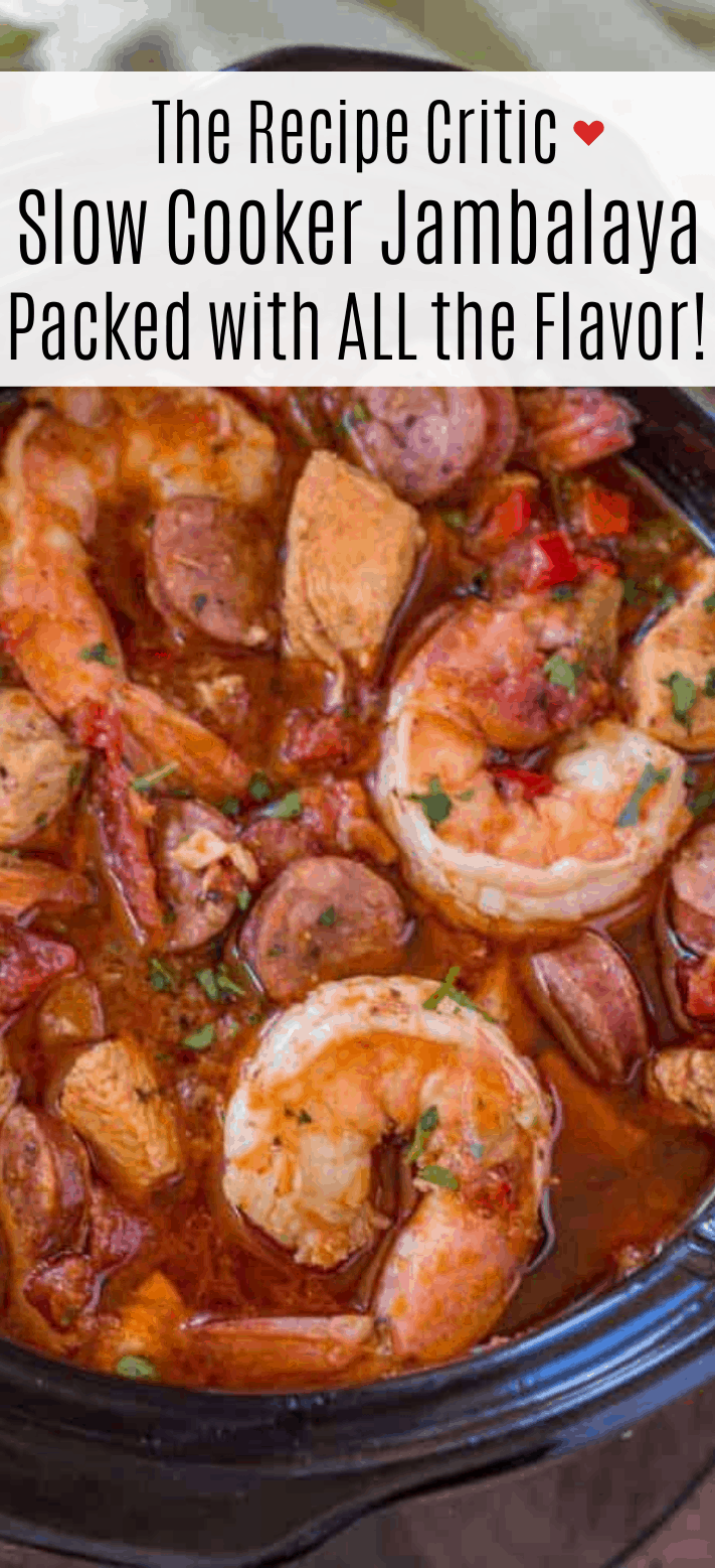 Slow Cooker Jambalaya Recipe | The Recipe Critic