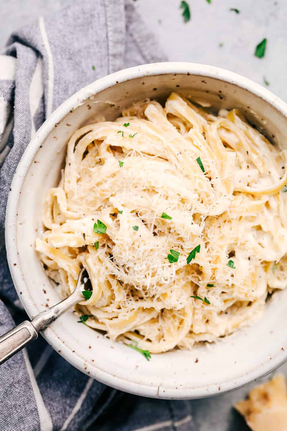 Asiago Garlic Alfredo Pasta - 75