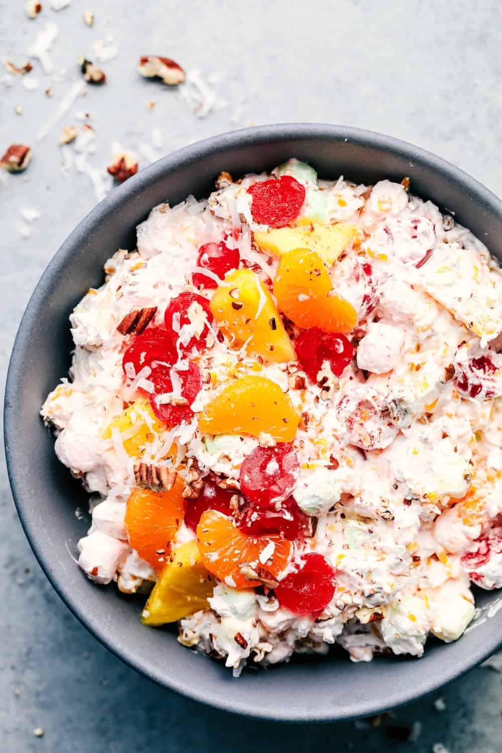 Classic Creamy Ambrosia Salad Recipe KJOKRZ