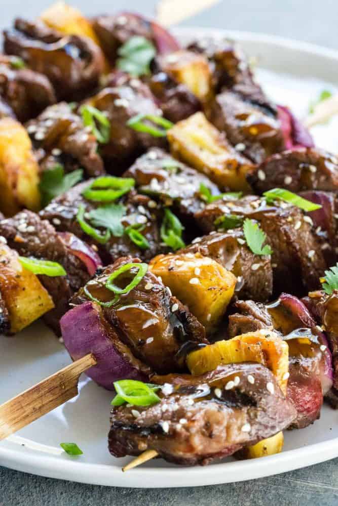 Teriyaki Beef Skewers - 35