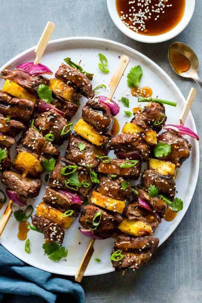 Teriyaki Beef Skewers - 64