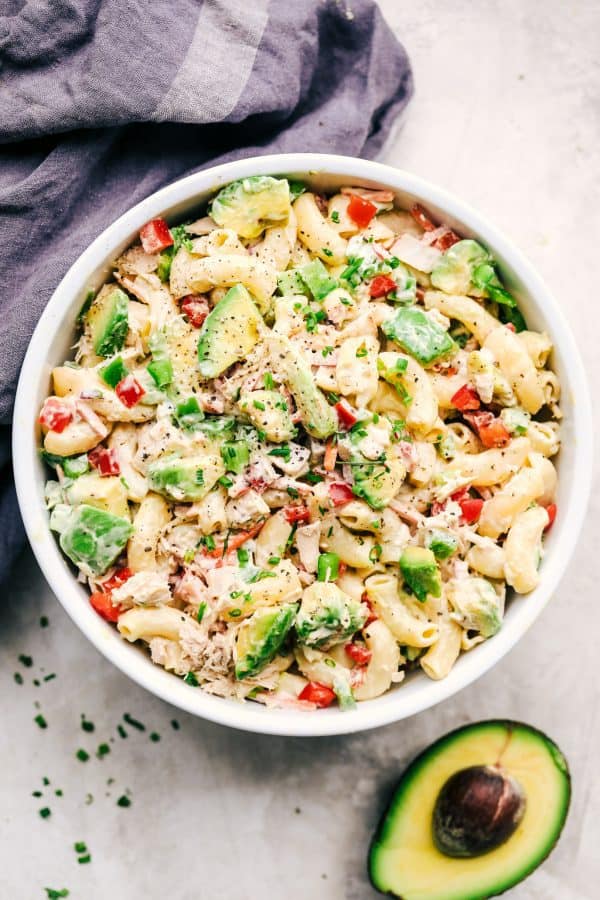 Tuna Avocado Macaroni Salad | The Recipe Critic