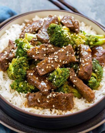 instant pot broccoli and beef 4