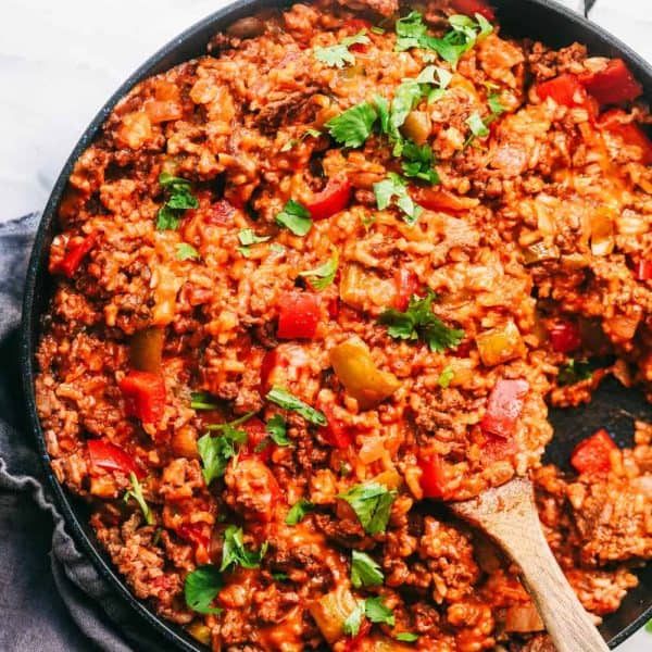 Unstuffed Pepper Skillet | The Recipe Critic