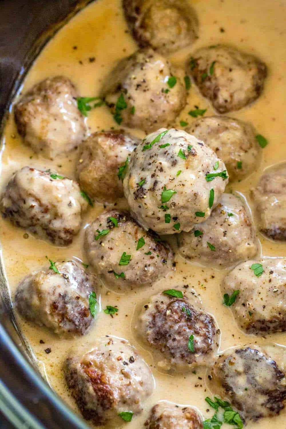 Slow Cooker Swedish Meatballs The Recipe Critic