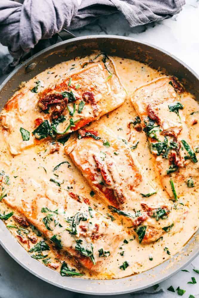 Insanely Good Creamy Tuscan Garlic Salmon | The Recipe Critic