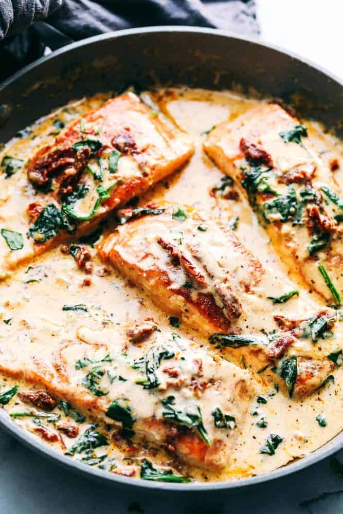 Insanely Good Creamy Tuscan Garlic Salmon | The Recipe Critic