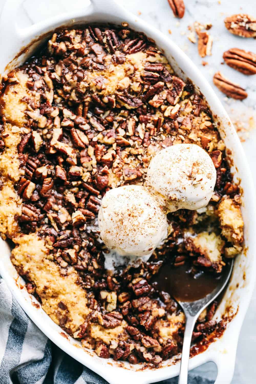 Amazing Pecan Pie Cobbler - 55