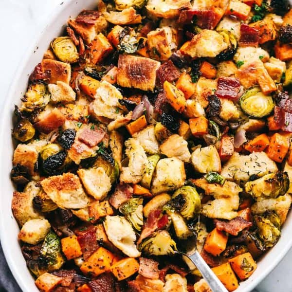 Roasted Autumn Vegetable Stuffing | The Recipe Critic