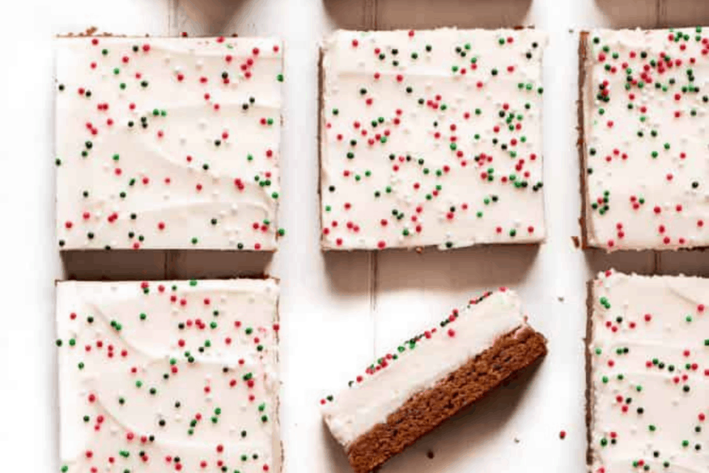 Gingerbread Sugar Cookie Bars | The Recipe Critic