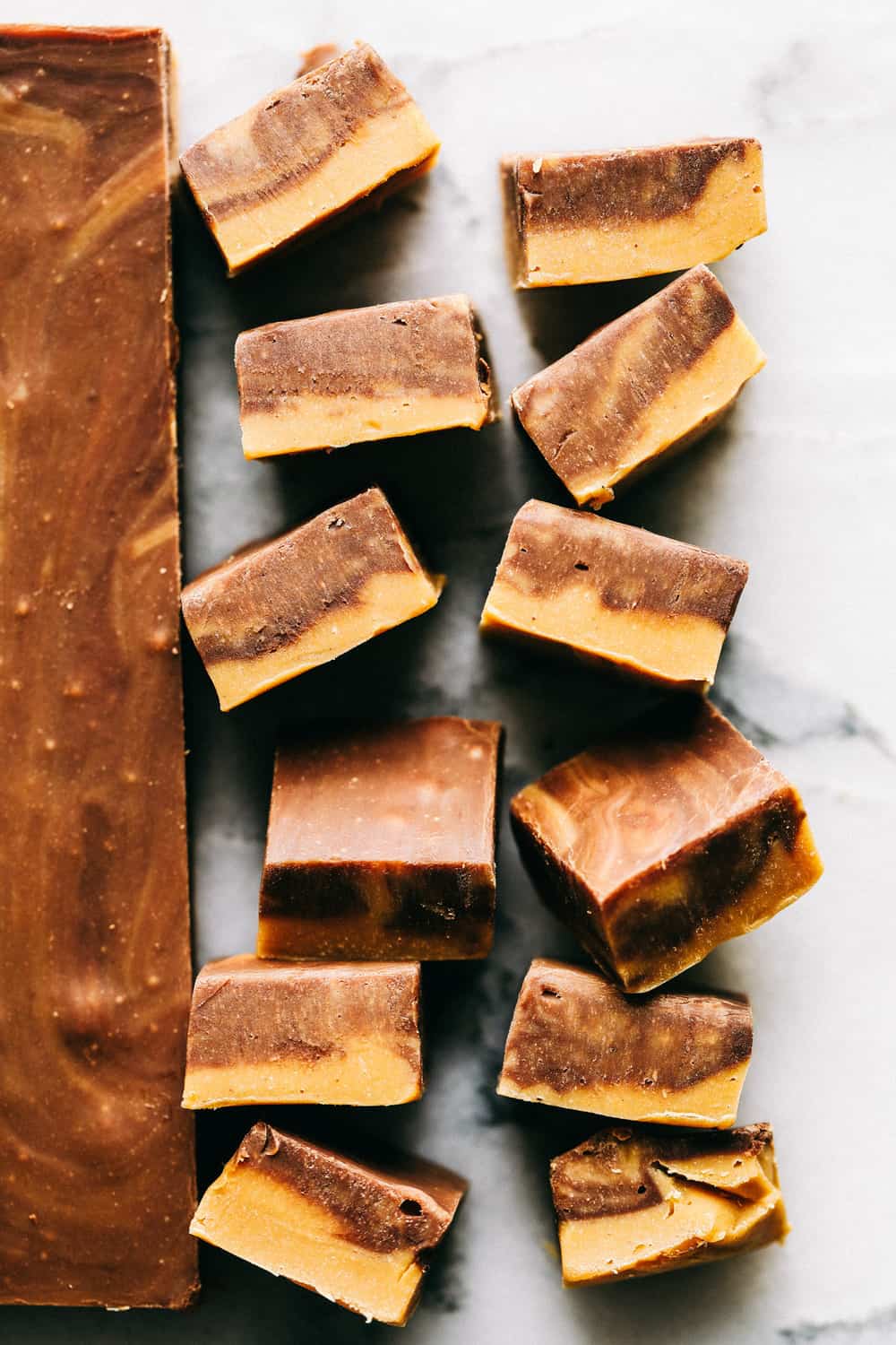 Peanut Butter Chocolate Fudge | The Recipe Critic