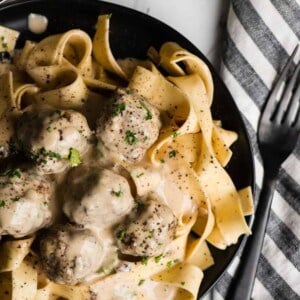 Swedish Meatball Pasta - 77